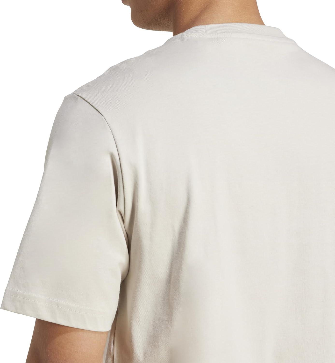 imageAdidas Mens Codes Collegiate Graphic TShirtWonder AluminaLineage
