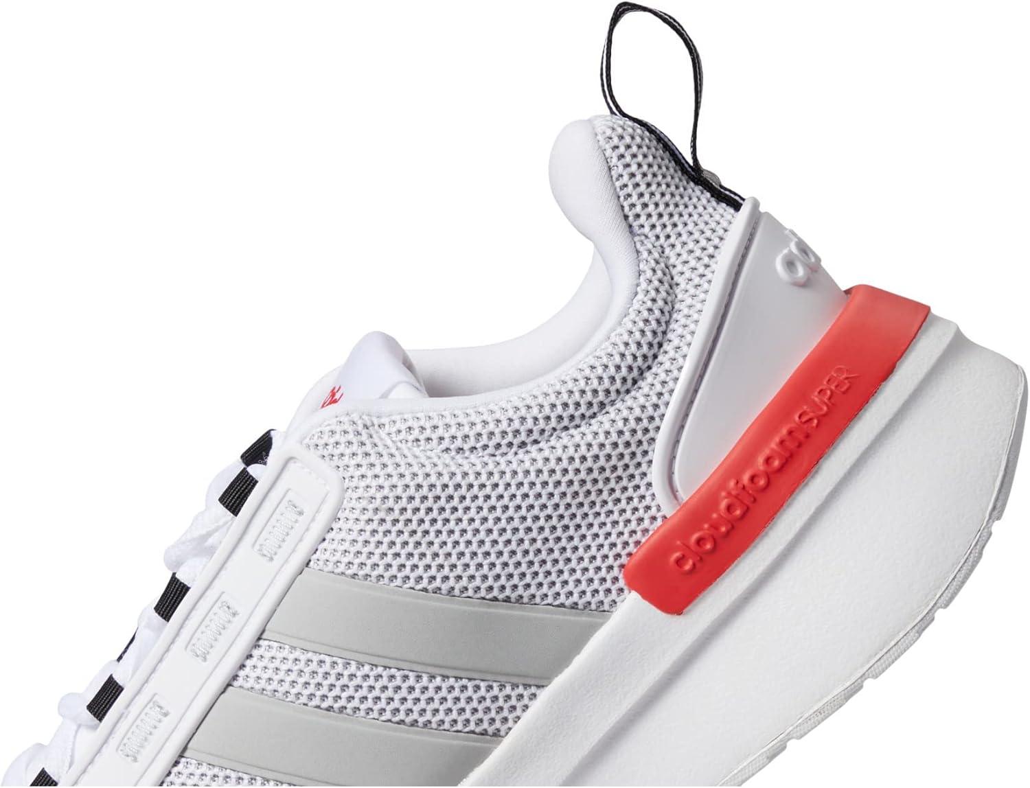 imageAdidas Mens Gx4209aWhiteGreyVivid Red