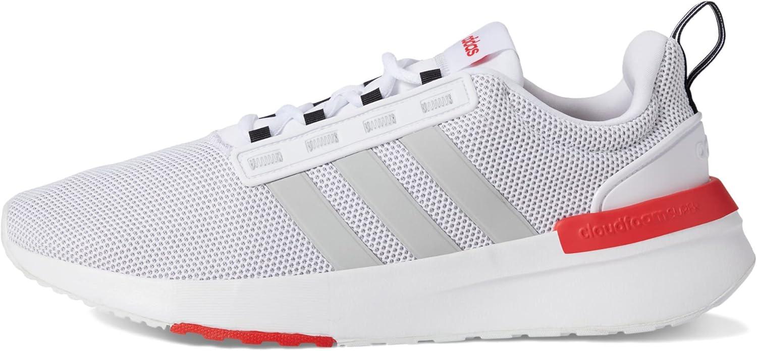 imageAdidas Mens Gx4209aWhiteGreyVivid Red
