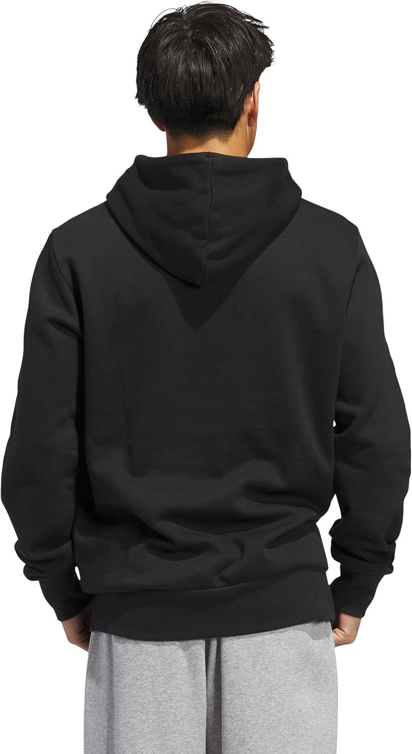 imageadidas Mens Big Logo Graphic HoodieBlack