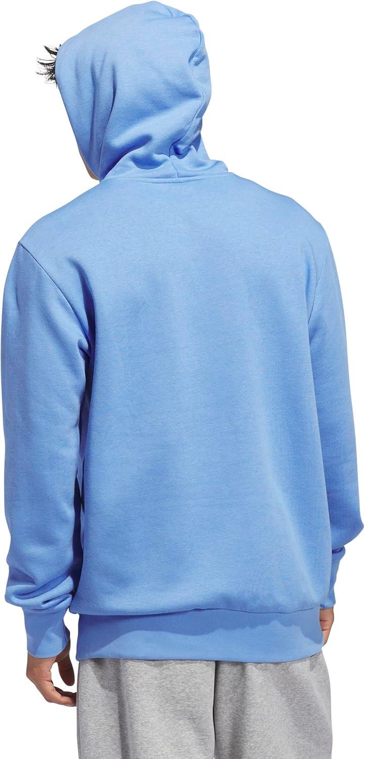 imageadidas Mens Big Logo Graphic HoodieBlue FusionWhite