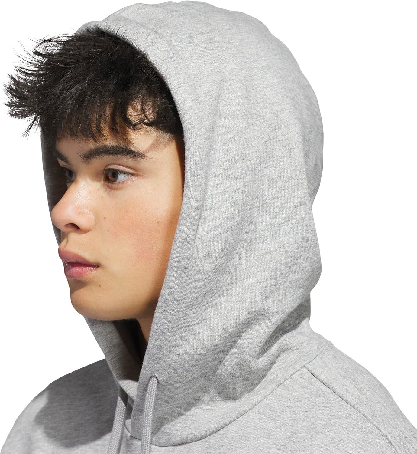 imageadidas Mens Big Logo Graphic HoodieMedium Grey Heather