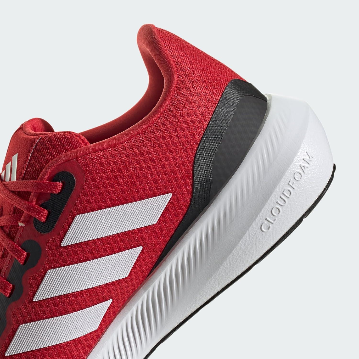 imageadidas Mens Run Falcon 30 ShoeBetter ScarletWhiteBlack