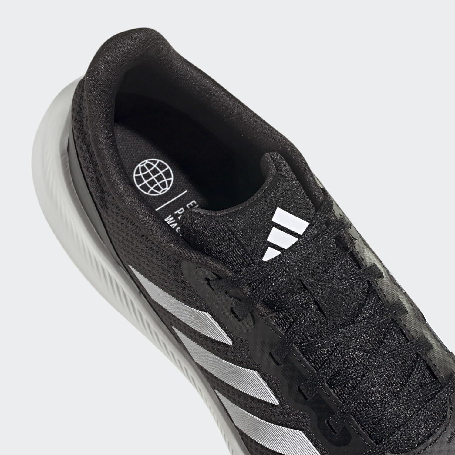 imageadidas Mens Run Falcon 30 ShoeBlack White