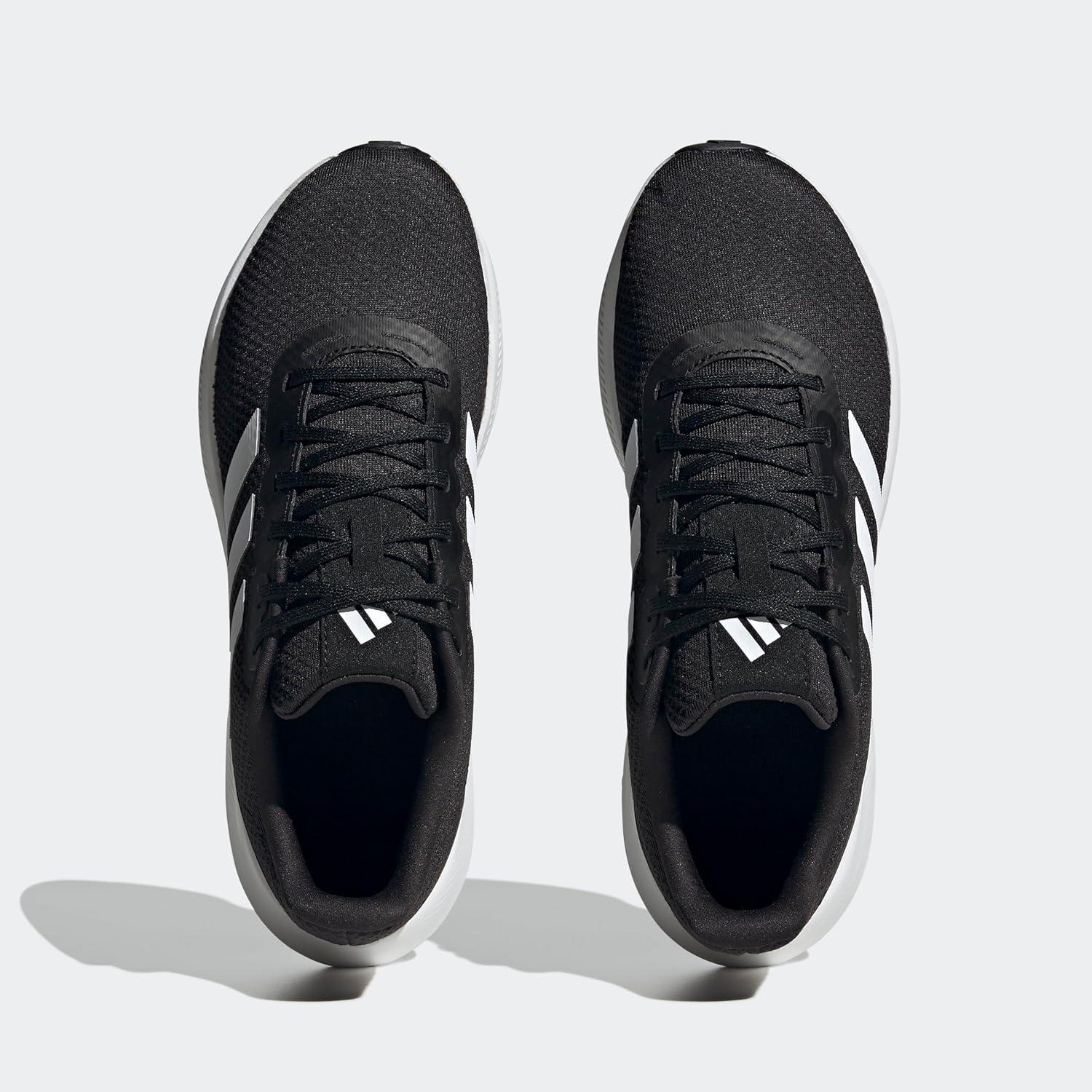 imageadidas Mens Run Falcon 30 ShoeBlack White