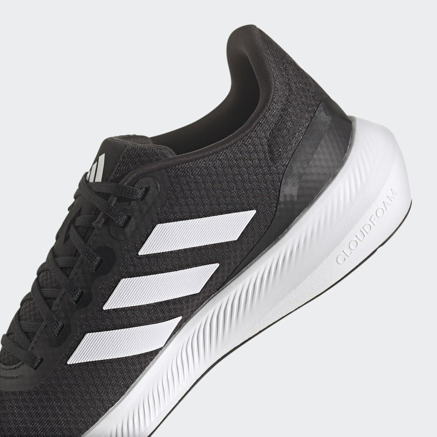 imageadidas Mens Run Falcon 30 ShoeBlack White