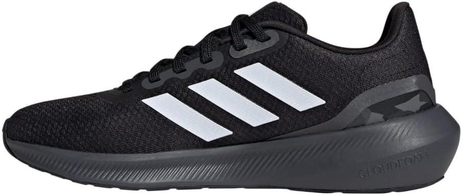 imageadidas Mens Run Falcon 30 ShoeBlackWhiteGrey