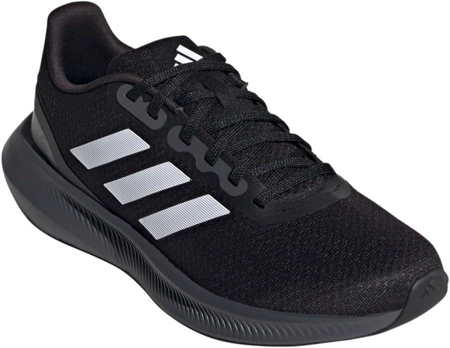 imageadidas Mens Run Falcon 30 ShoeBlackWhiteGrey