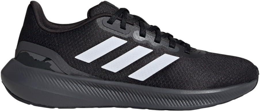imageadidas Mens Run Falcon 30 ShoeBlackWhiteGrey
