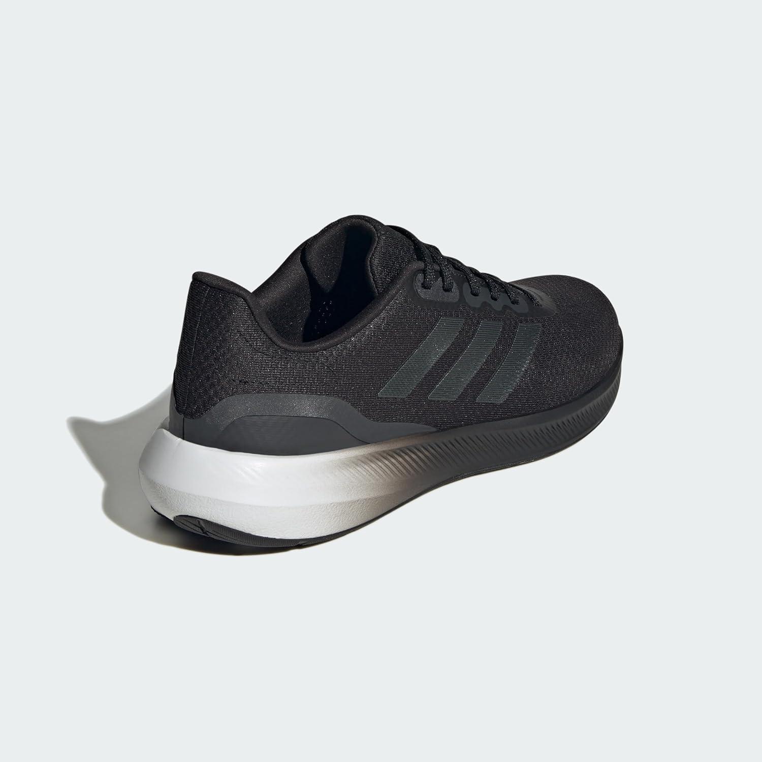 imageadidas Mens Run Falcon 30 ShoeCore Black Black Blue Met Carbon