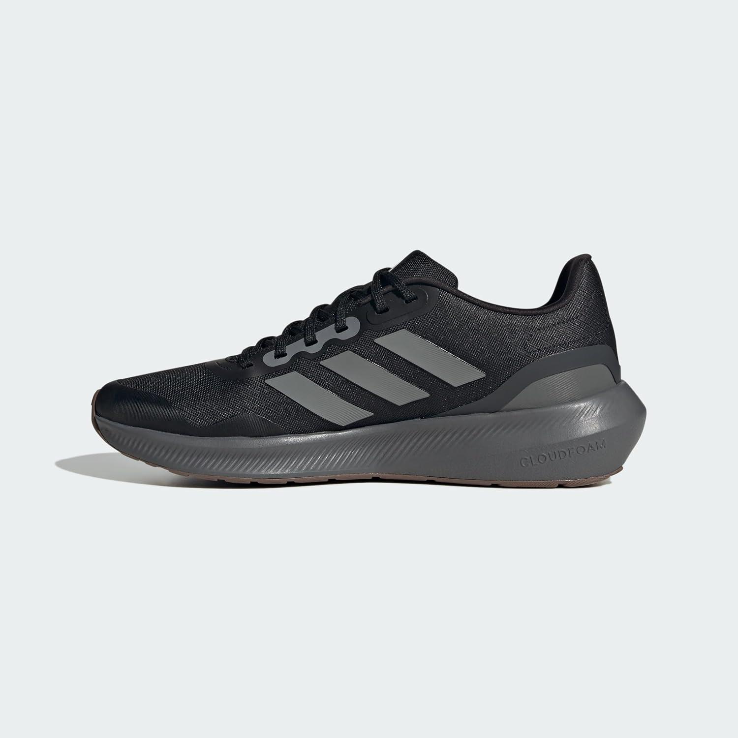imageadidas Mens Run Falcon 30 ShoeCore Black Grey Three Carbon
