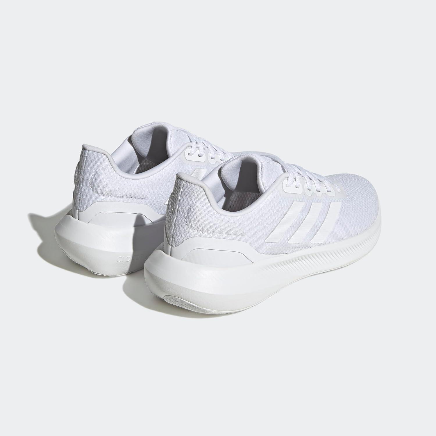 imageadidas Mens Run Falcon 30 ShoeFtwwhtFtwwhtCblack