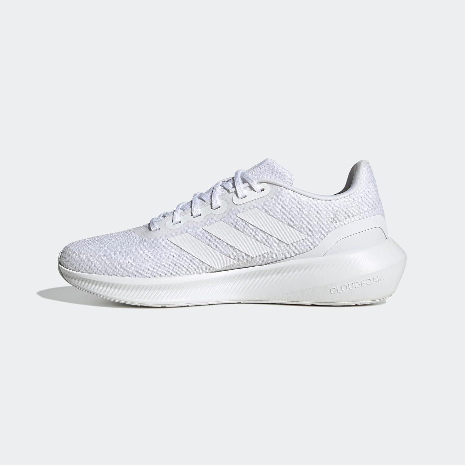 imageadidas Mens Run Falcon 30 ShoeFtwwhtFtwwhtCblack
