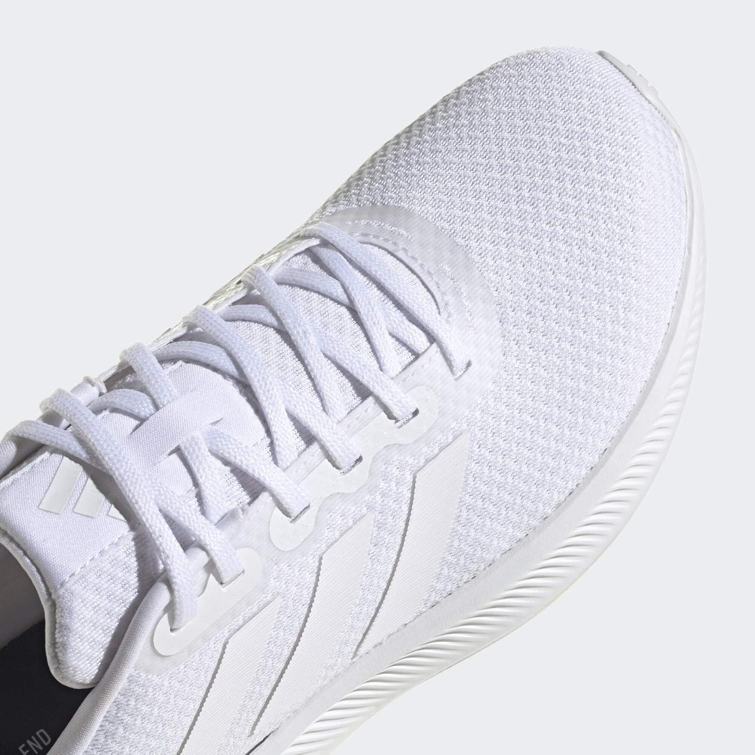 imageadidas Mens Run Falcon 30 ShoeFtwwhtFtwwhtCblack