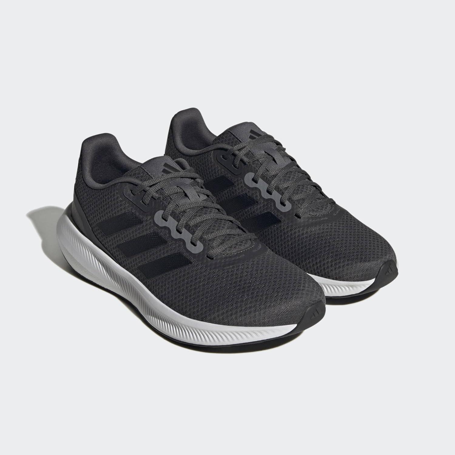 imageadidas Mens Run Falcon 30 ShoeGrey Six Core Black Carbon