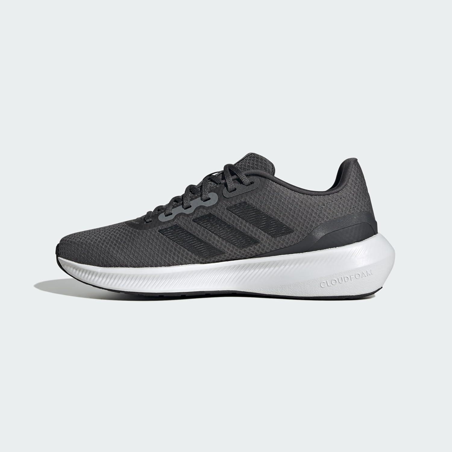 imageadidas Mens Run Falcon 30 ShoeGreyBlackCarbon