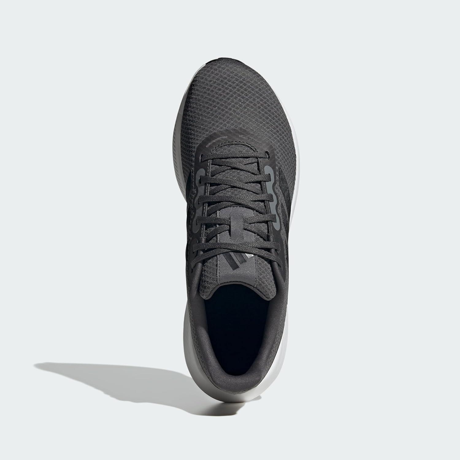 imageadidas Mens Run Falcon 30 ShoeGreyBlackCarbon