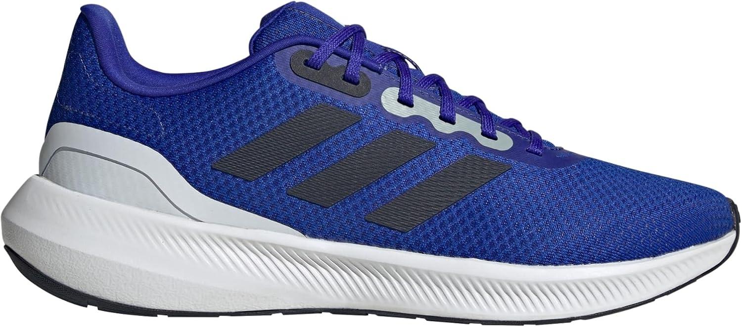 imageadidas Mens Run Falcon 30 ShoeLucid BlueInkWhite