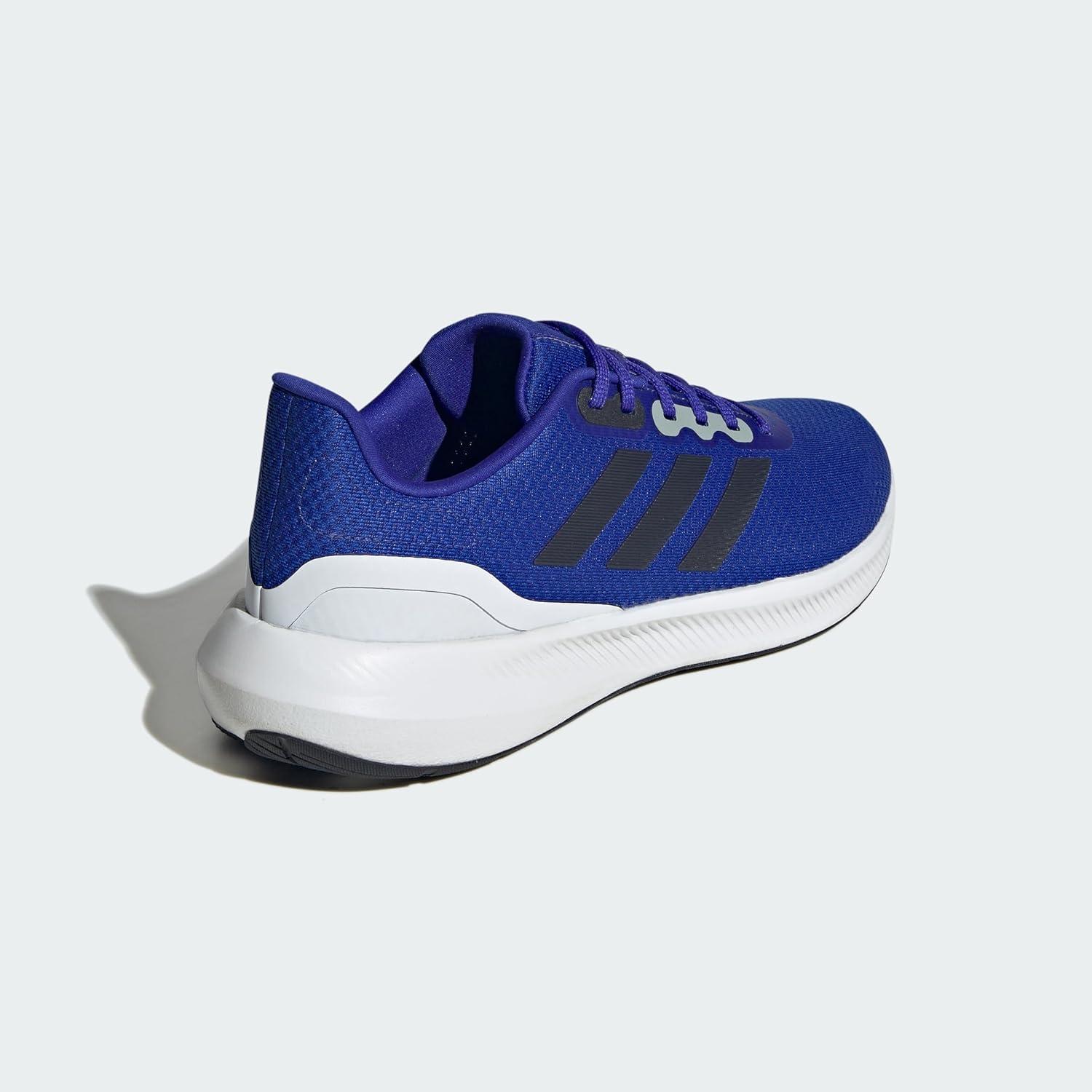 imageadidas Mens Run Falcon 30 ShoeLucid BlueInkWhite