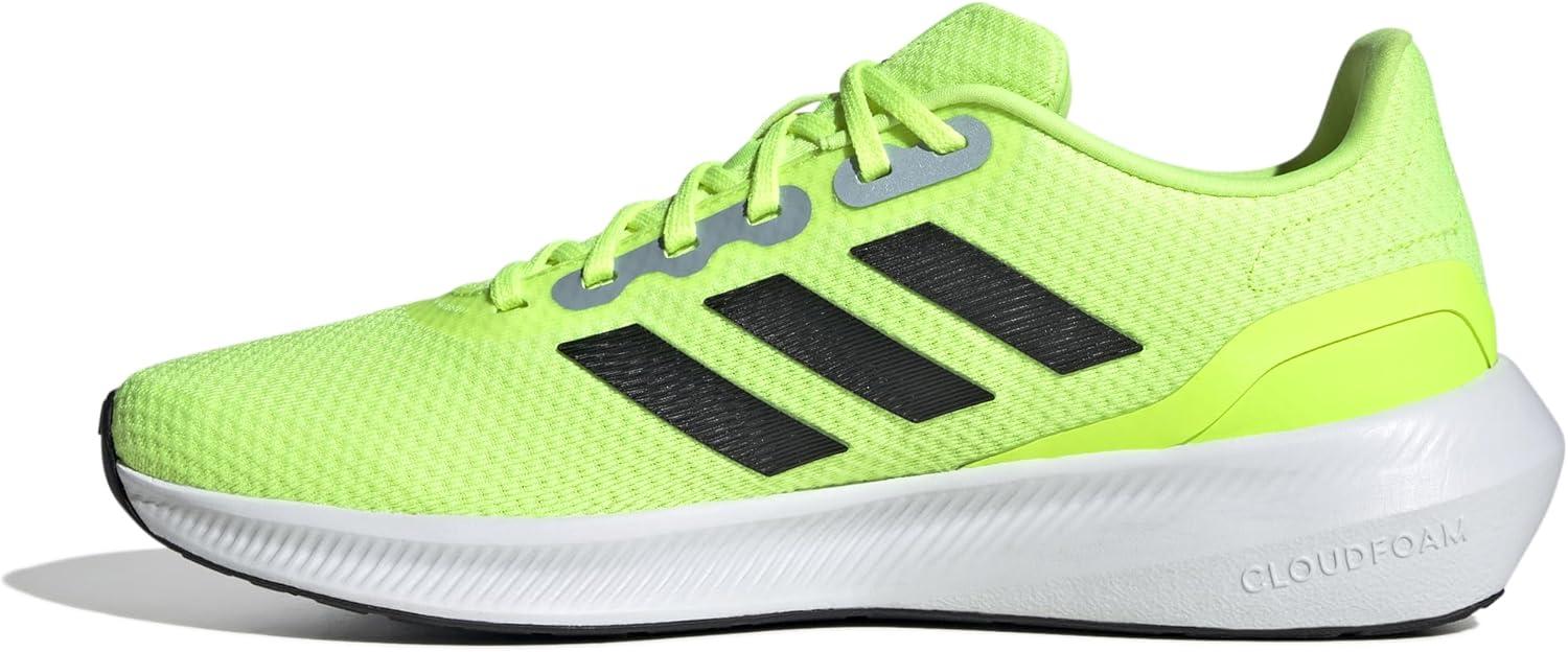 imageadidas Mens Run Falcon 30 ShoeLuclemCblackFtwwht