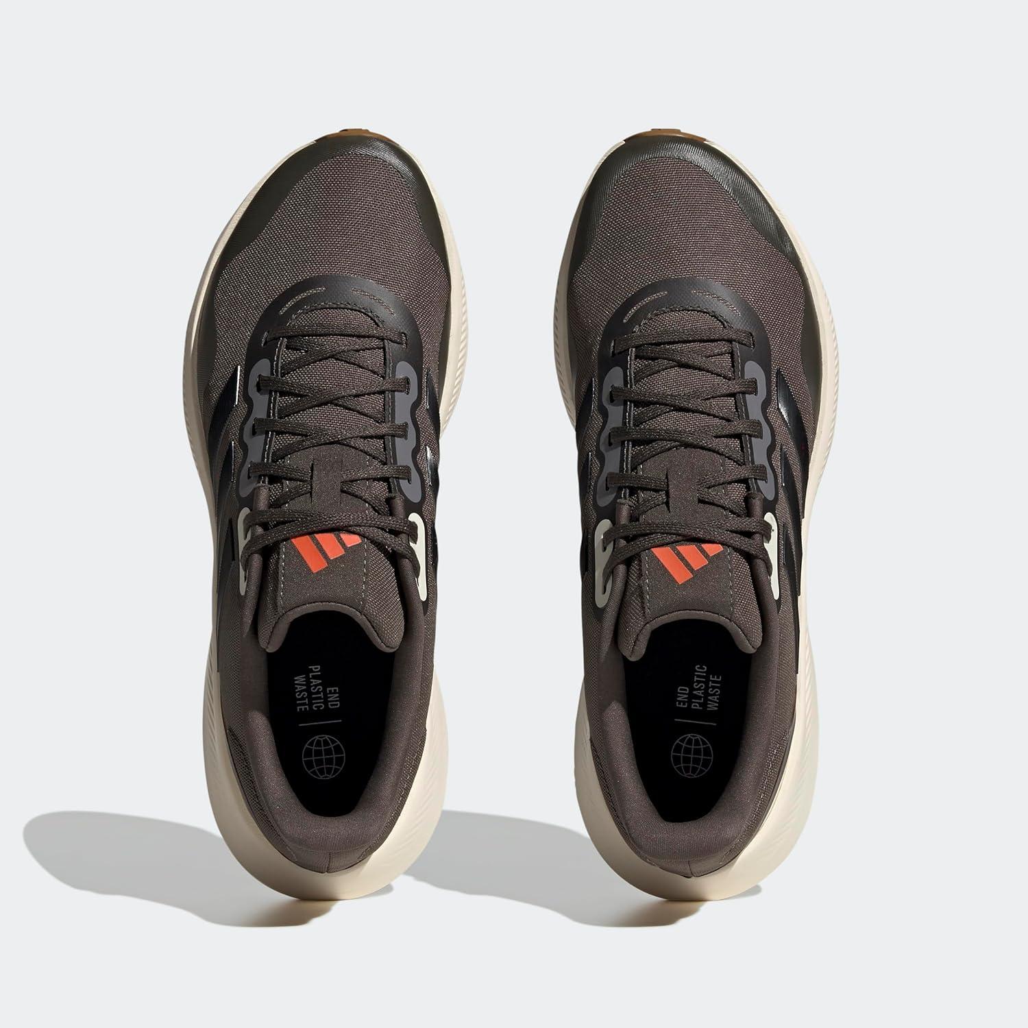 imageadidas Mens Run Falcon 30 ShoeShadow Olive Core Black Bronze Strata