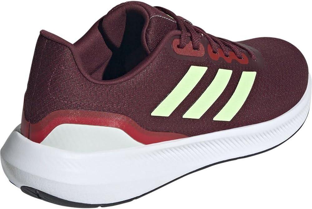 imageadidas Mens Run Falcon 30 ShoeShadow Red Green Spark Better Scarlet