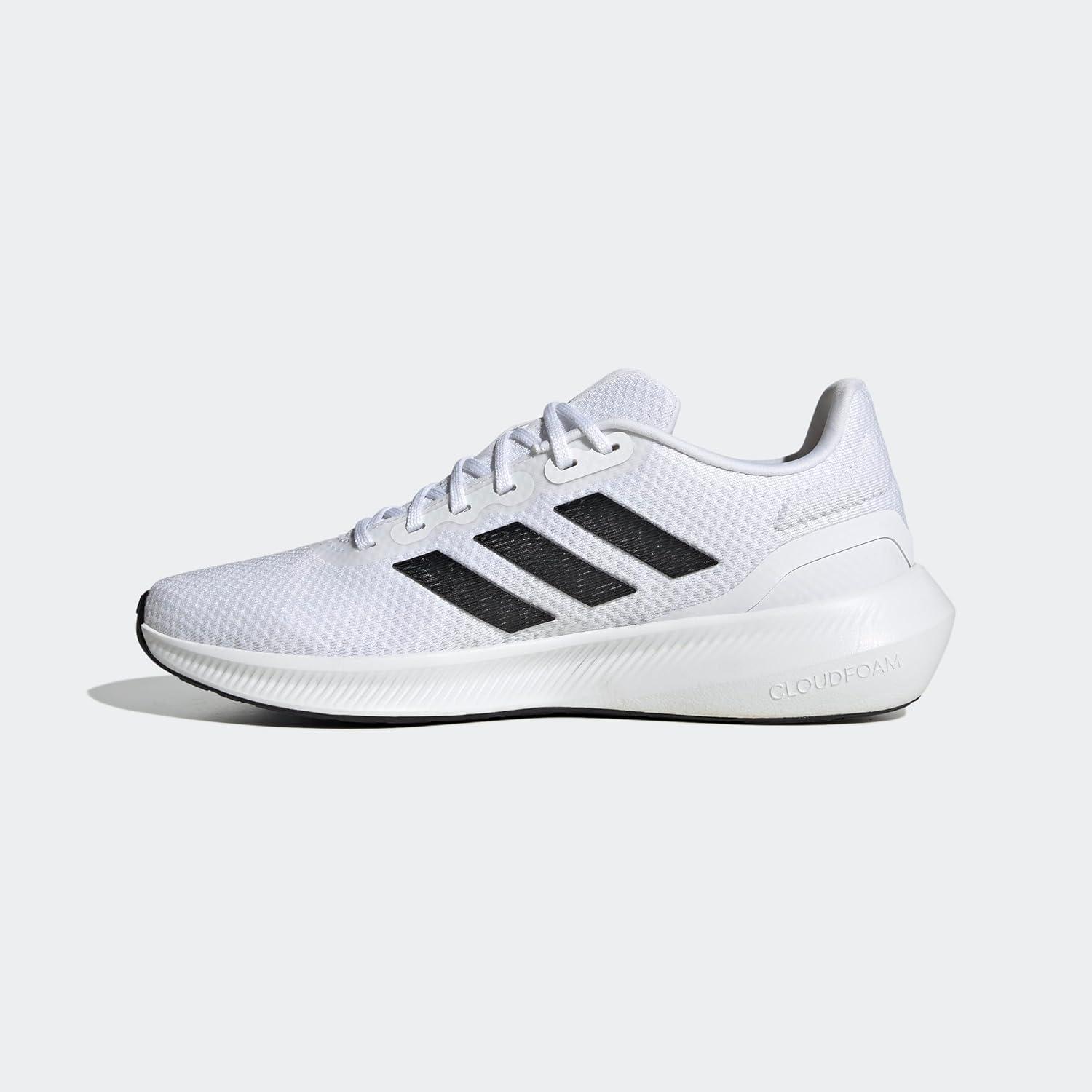 imageadidas Mens Run Falcon 30 ShoeWhite Ftwr White Core Black Ftwr White