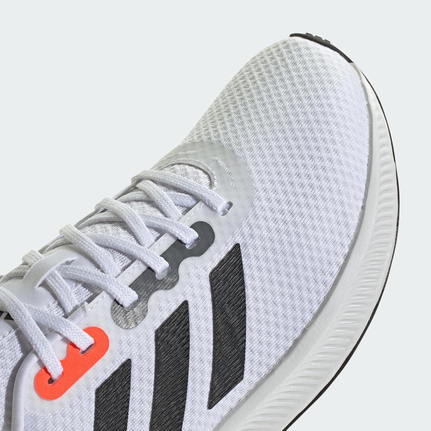 imageadidas Mens Run Falcon 30 ShoeWhiteBlackCrystal White