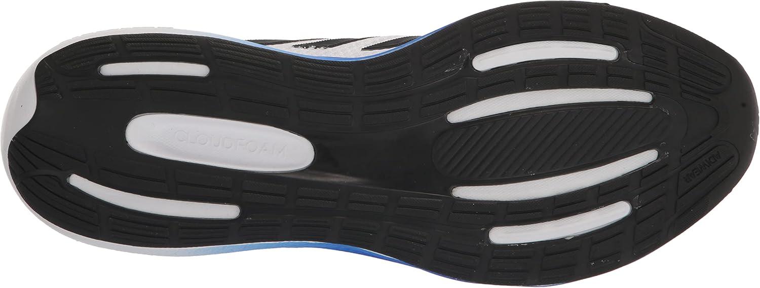 imageadidas Mens Run Falcon 30 ShoeWhiteBlackLucid Blue