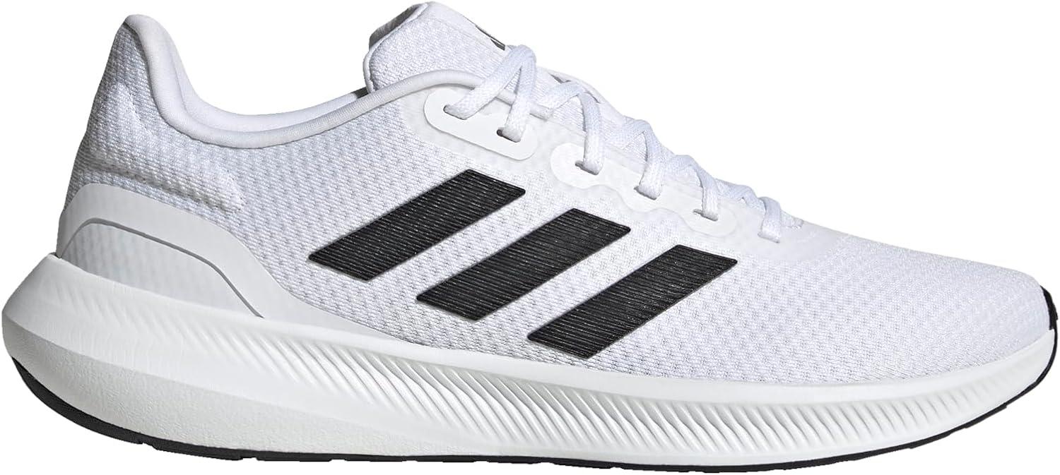 imageadidas Mens Run Falcon 30 ShoeWhiteBlackWhite