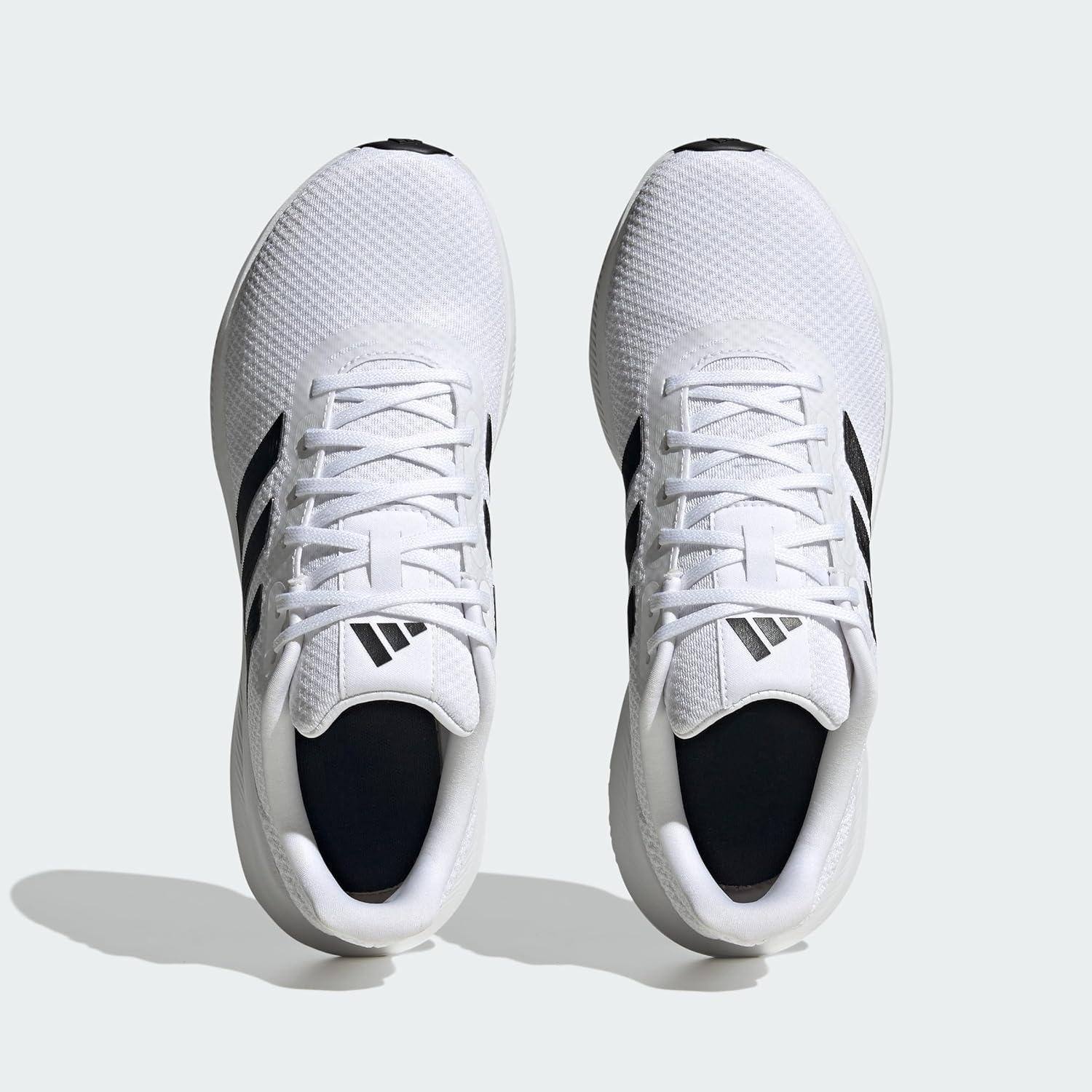 imageadidas Mens Run Falcon 30 ShoeWhiteBlackWhite