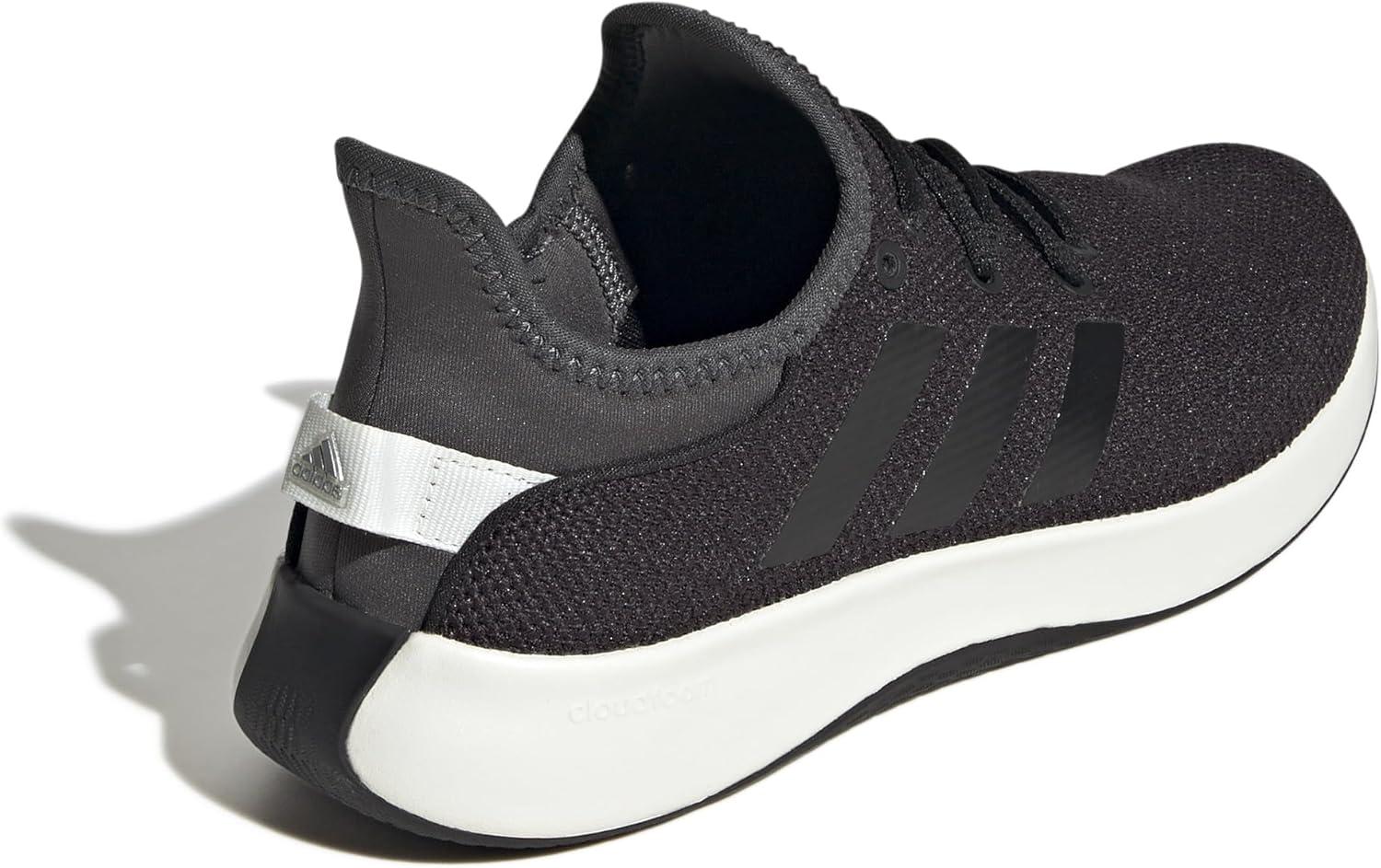 imageadidas Womens Cloudfoam Pure SneakerBlackBlackGrey