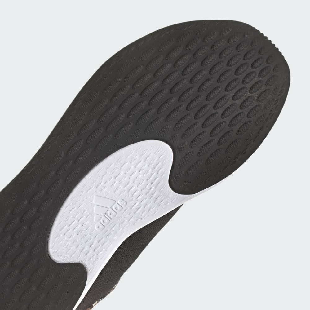 imageadidas Womens Cloudfoam Pure SneakerBlackBlackPulse Lime