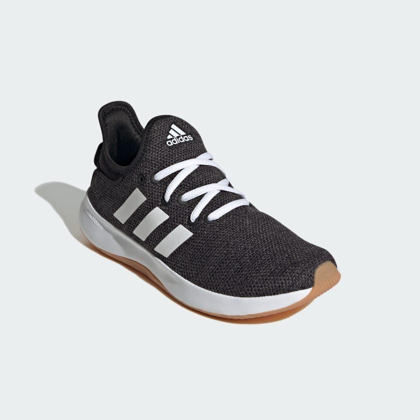 imageadidas Womens Cloudfoam Pure SneakerBlackWhiteGrey