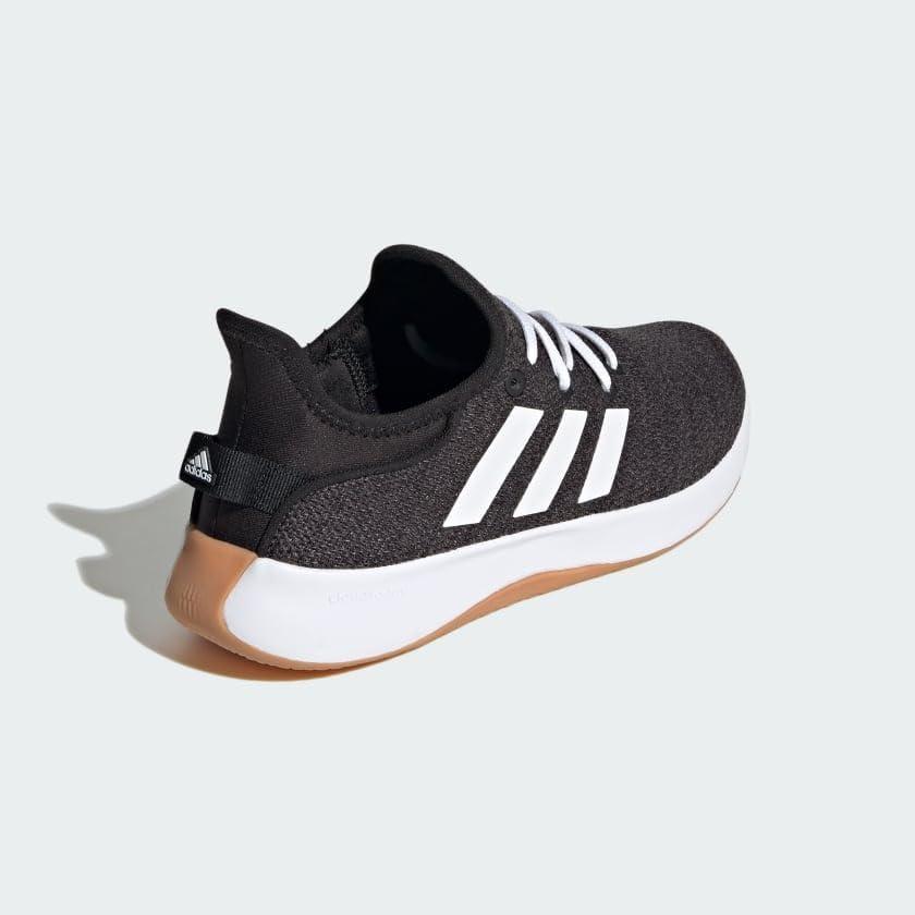 imageadidas Womens Cloudfoam Pure SneakerBlackWhiteGrey