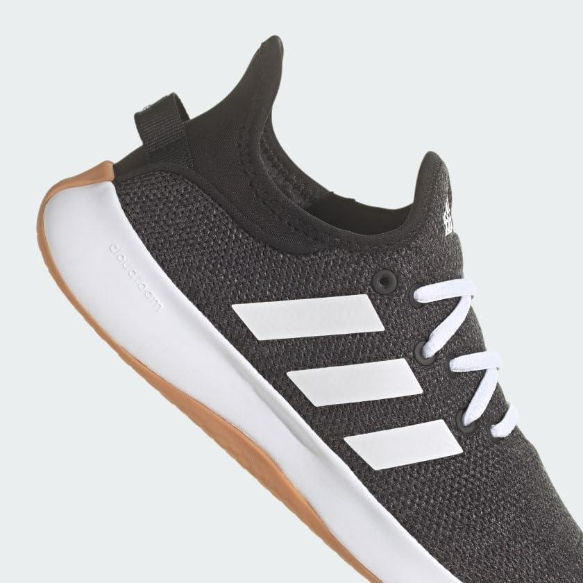 imageadidas Womens Cloudfoam Pure SneakerBlackWhiteGrey