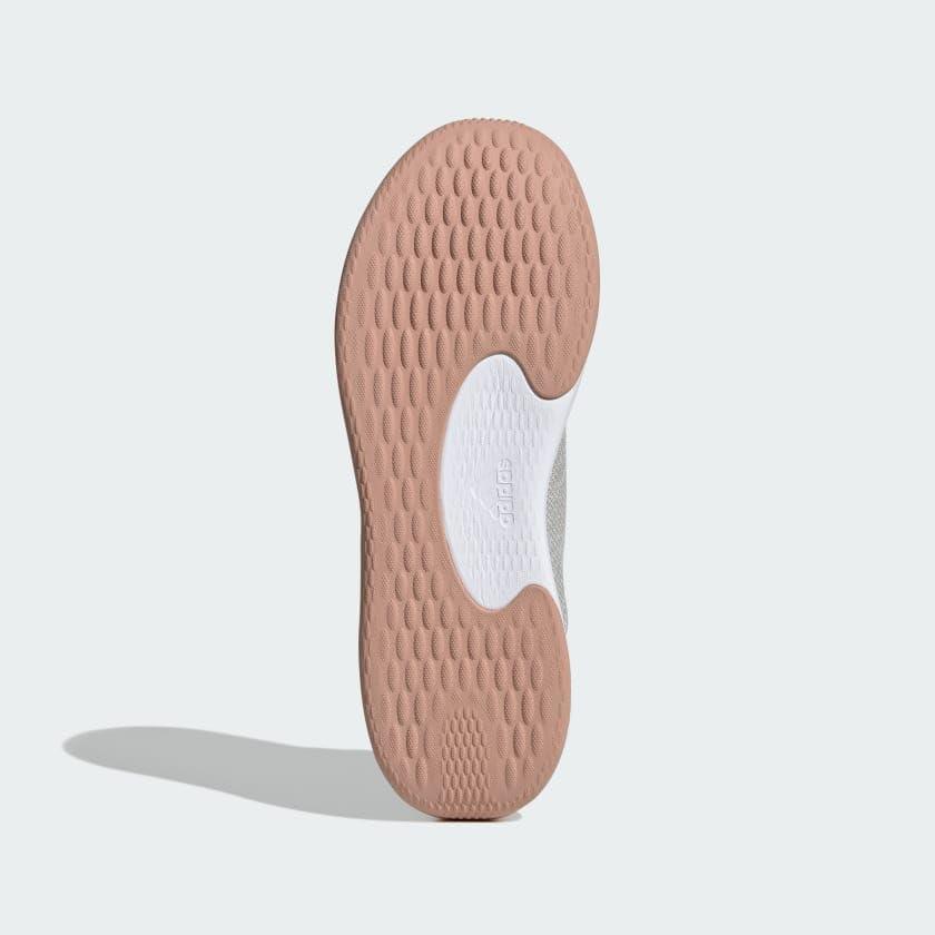 imageadidas Womens Cloudfoam Pure SneakerGrey TwoCloud WhiteSilver Metallic