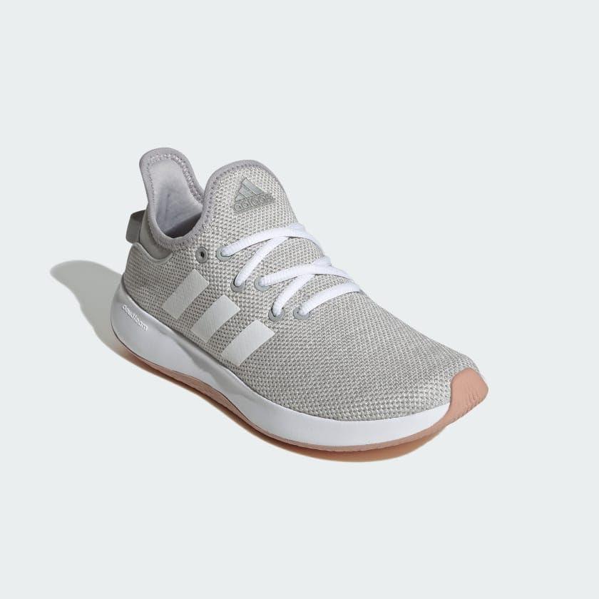 imageadidas Womens Cloudfoam Pure SneakerGrey TwoCloud WhiteSilver Metallic