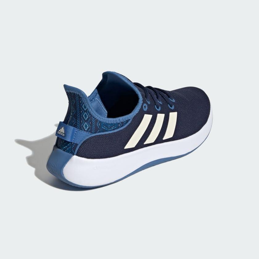 imageadidas Womens Cloudfoam Pure SneakerNight IndigoCream WhiteFocus Blue