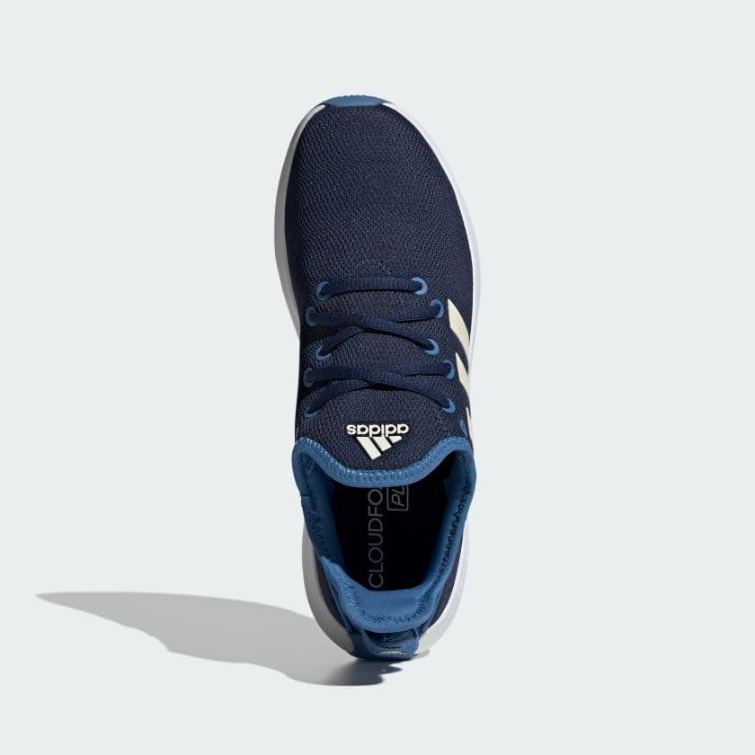 imageadidas Womens Cloudfoam Pure SneakerNight IndigoCream WhiteFocus Blue