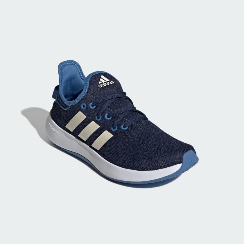 imageadidas Womens Cloudfoam Pure SneakerNight IndigoCream WhiteFocus Blue