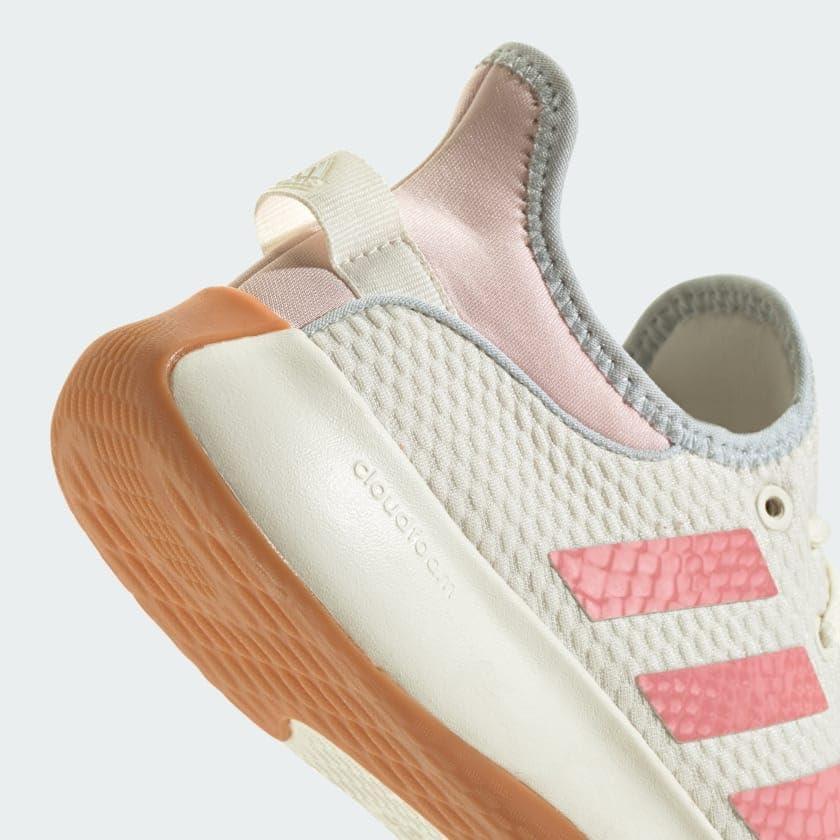 imageadidas Womens Cloudfoam Pure SneakerOff WhiteSemi Pink SparkHalo Blue