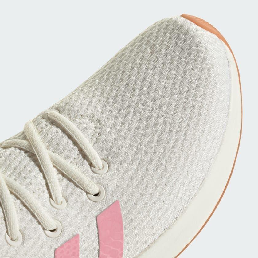 imageadidas Womens Cloudfoam Pure SneakerOff WhiteSemi Pink SparkHalo Blue