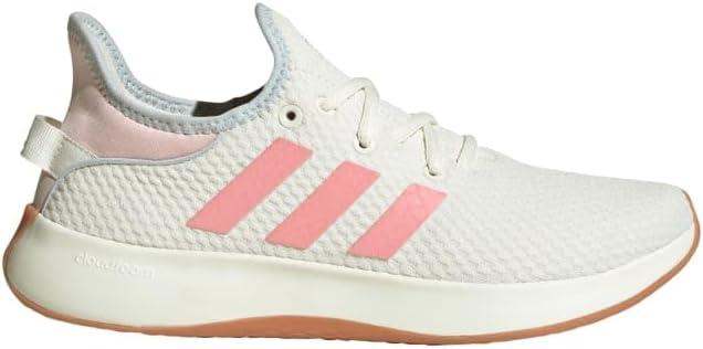 imageadidas Womens Cloudfoam Pure SneakerOff WhiteSemi Pink SparkHalo Blue