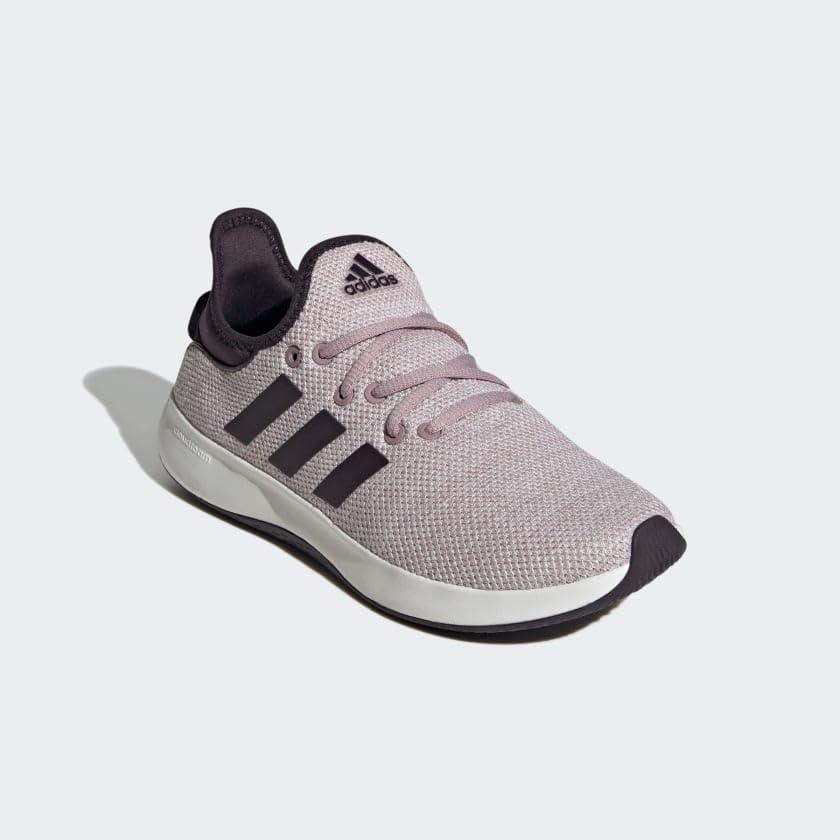 imageadidas Womens Cloudfoam Pure SneakerPreloved FigAurora BlackAlmost Pink