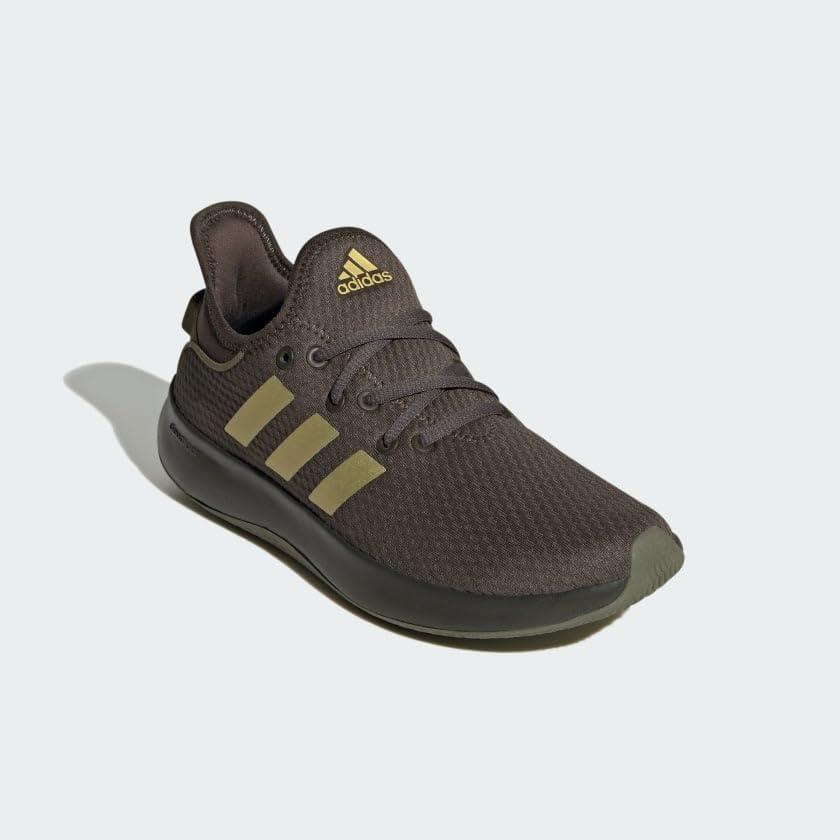 imageadidas Womens Cloudfoam Pure SneakerShadow OliveOlive StrataGold Metallic