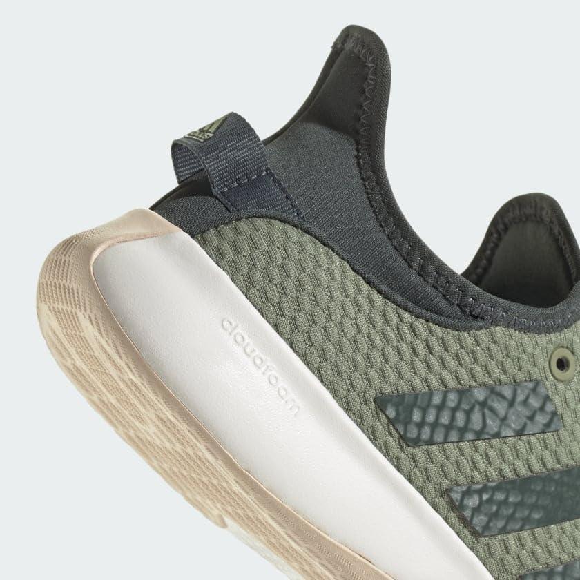 imageadidas Womens Cloudfoam Pure SneakerTent GreenLegend IvyWonder White