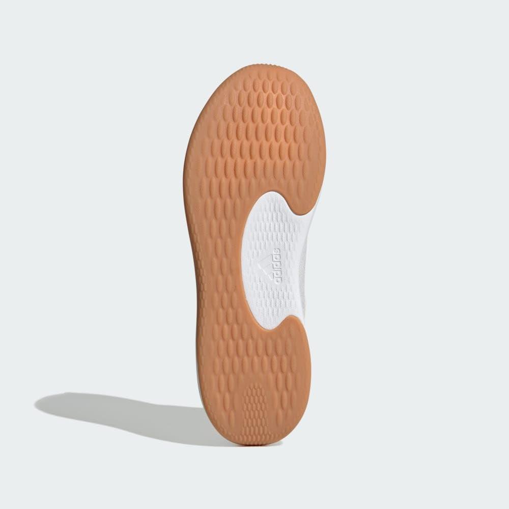 imageadidas Womens Cloudfoam Pure SneakerWhiteChalk WhiteZero Metallic