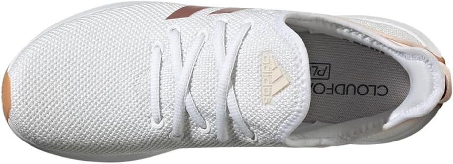 imageadidas Womens Cloudfoam Pure SneakerWhiteSandy Pink MetWonder Quartz