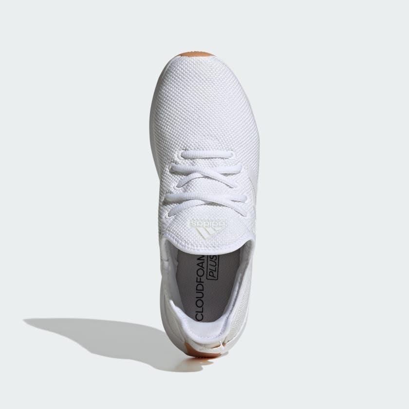 imageadidas Womens Cloudfoam Pure SneakerWhiteWhiteGum